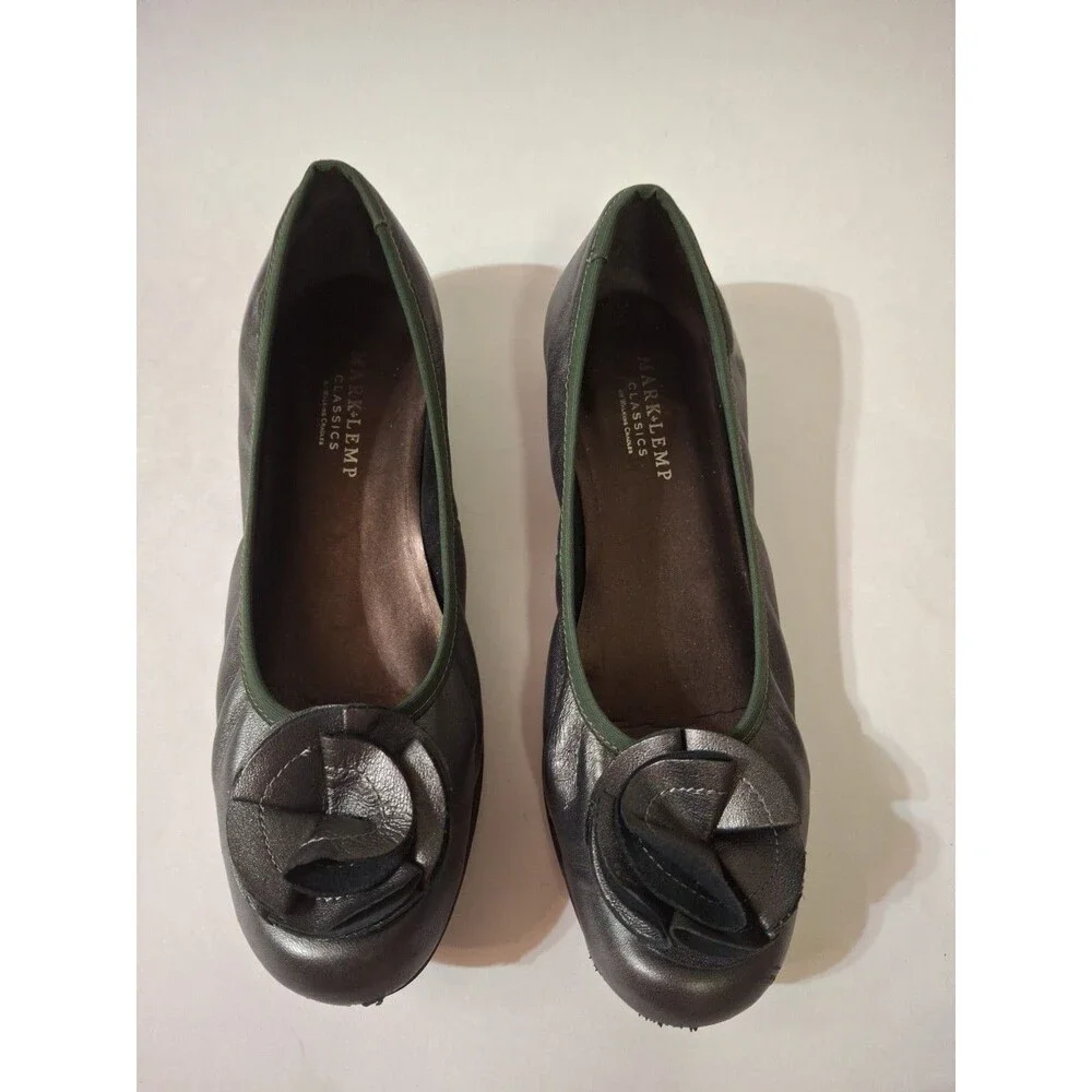 MARK LEMP Classic Pumps Melissa Women's Slip-On Balllet Flats Shoes Size 7